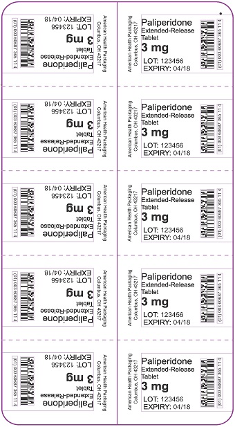 3 mg Paliperidone ER Tablet Blister