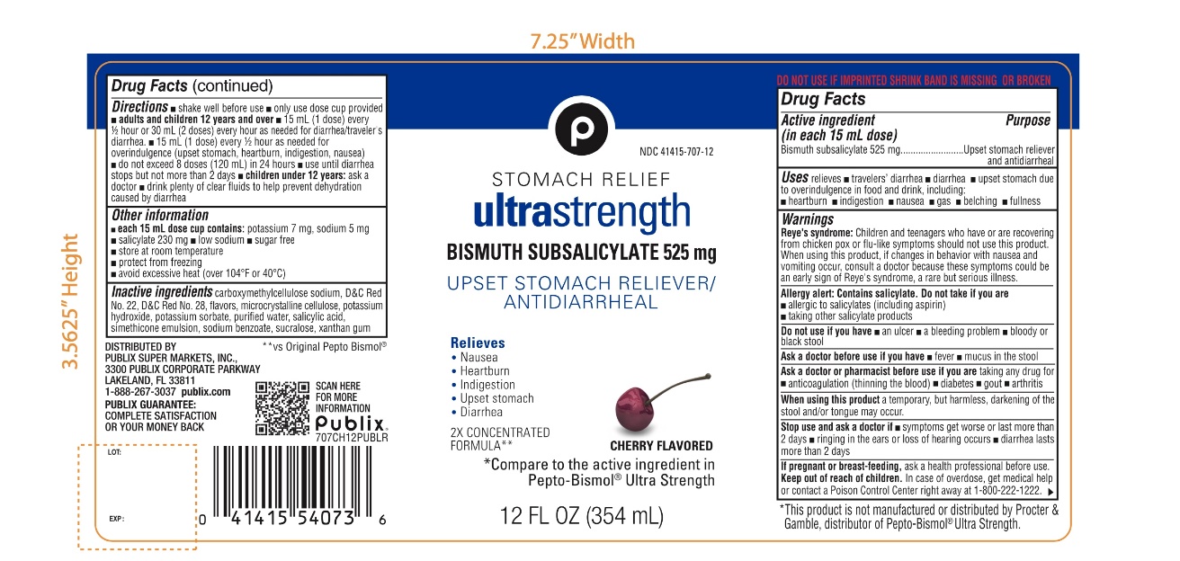 PUBLIX Ultra Strength pink bismuth cherry flavor 354 mL