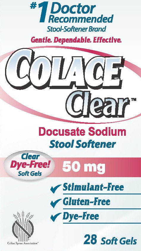 Colace Clear 50mg