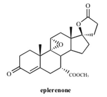 Eplerenone Structural Formula