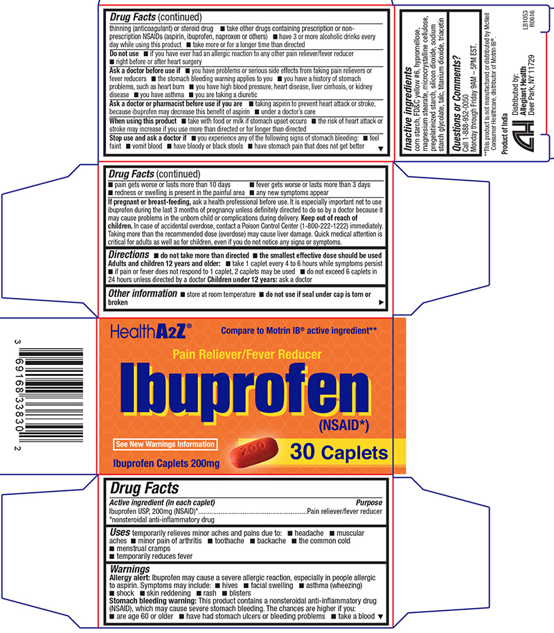Health A2Z Ibuprofen Caps (Orange)
