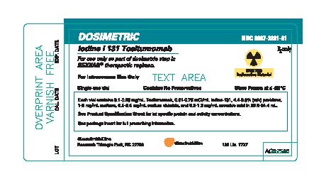 Dosimetric Lead Pot Label