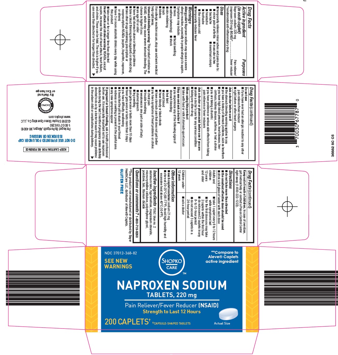 Naproxen Sodium Tablets, 220 mg Carton