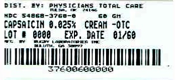 image of package  label