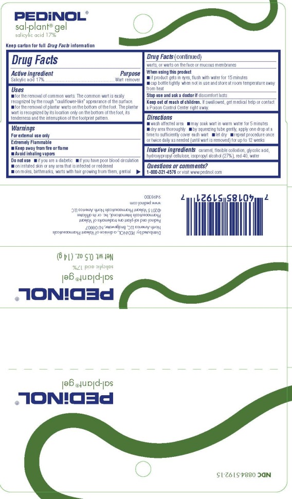 Pedinol sal-plant gel - 0.5 oz (14 g) tube