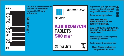 Azithromycin Tablets 500 mg Bottles