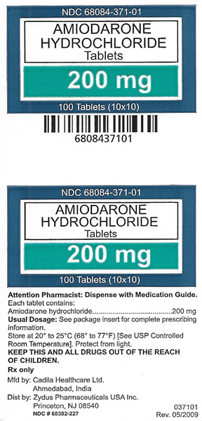Container Label - Amiodarone Hydrochloride 200 mg