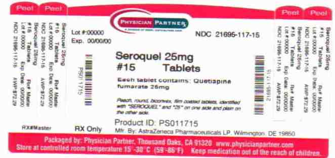 Seroquel 25 mg