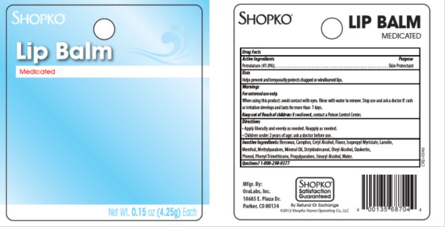 Shopko Front and Back Card