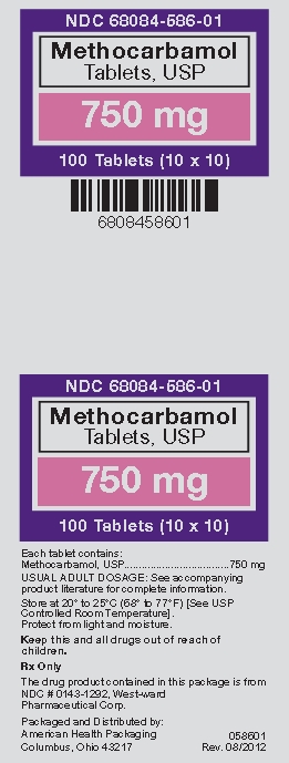 Methocarbamol 750 mg tablets, USP