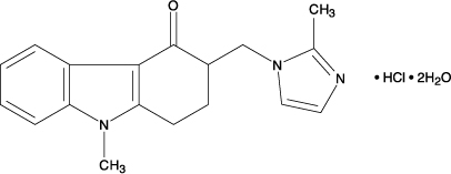 Ondansetron Hydrochloride Chemical Structure