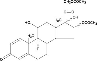 triamcinolone diacetate chemical structure