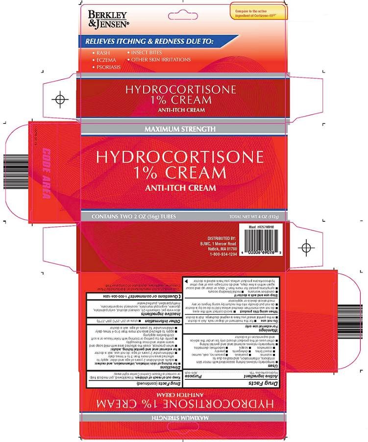 Hydrocortisone 1% Cream Carton