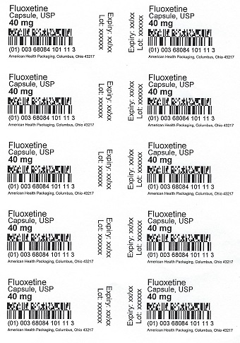 40 mg Fluoxetine Capsule Blister