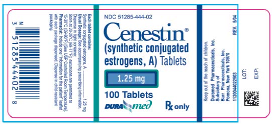 Cenestin® 1.25 mg Primary Packaging Label