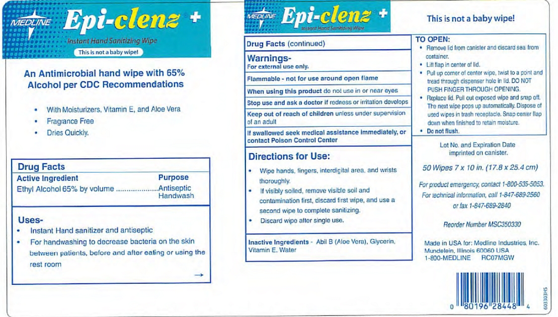 Epi-Clenz Instant Hand Sanitizing Wipe