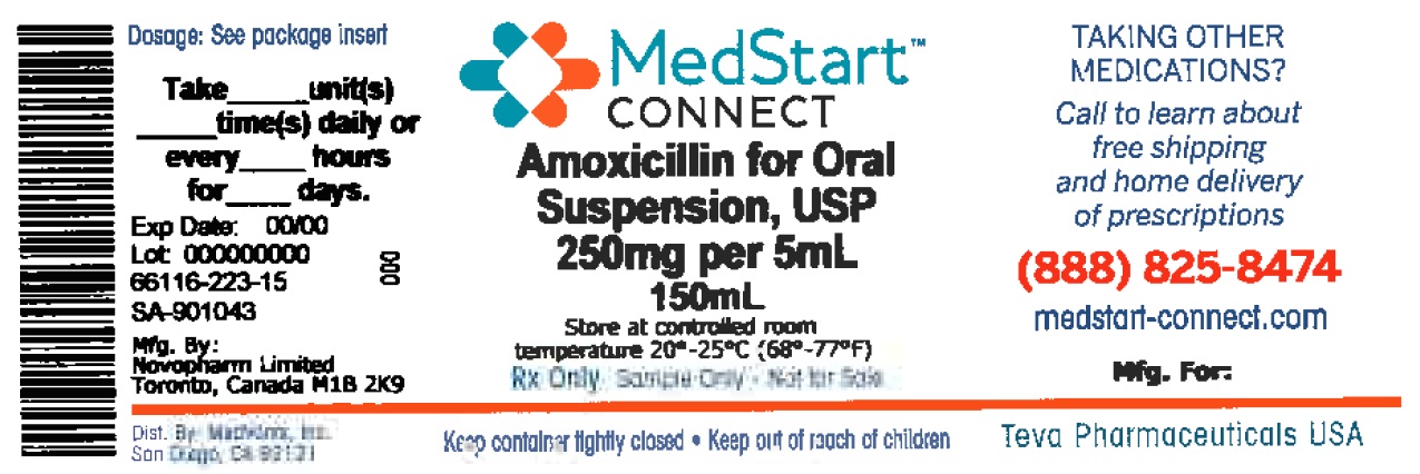 Amoxcillin Oral Suspension 250mg per 5mL #150