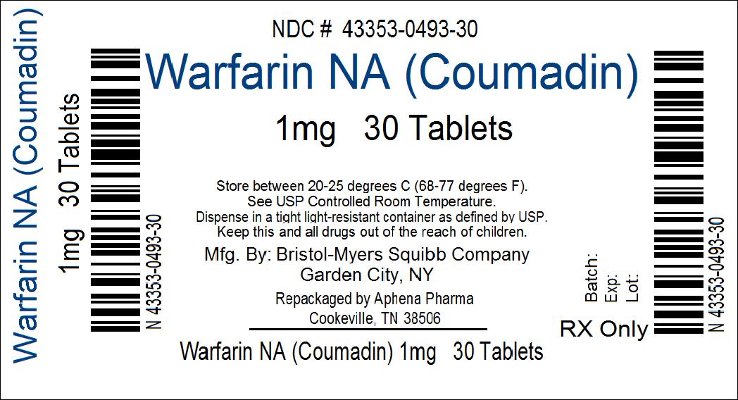 COUMADIN 1mg Tablets