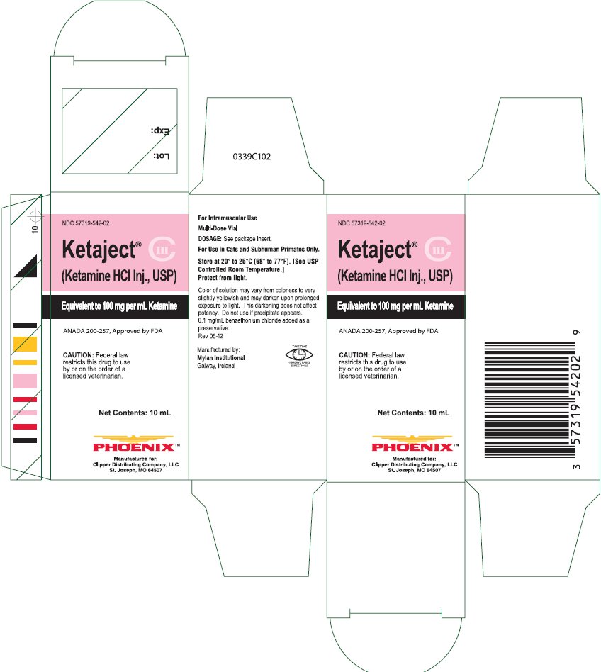 Ketaject 100 mg/mL Carton