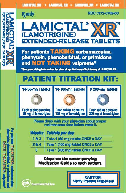 Lamictal XR Patient Titration Kit (Green XR Kit)