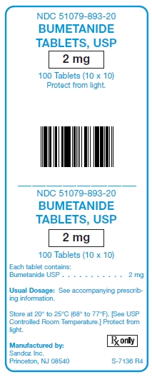 Bumetanide 2 mg Tablets
