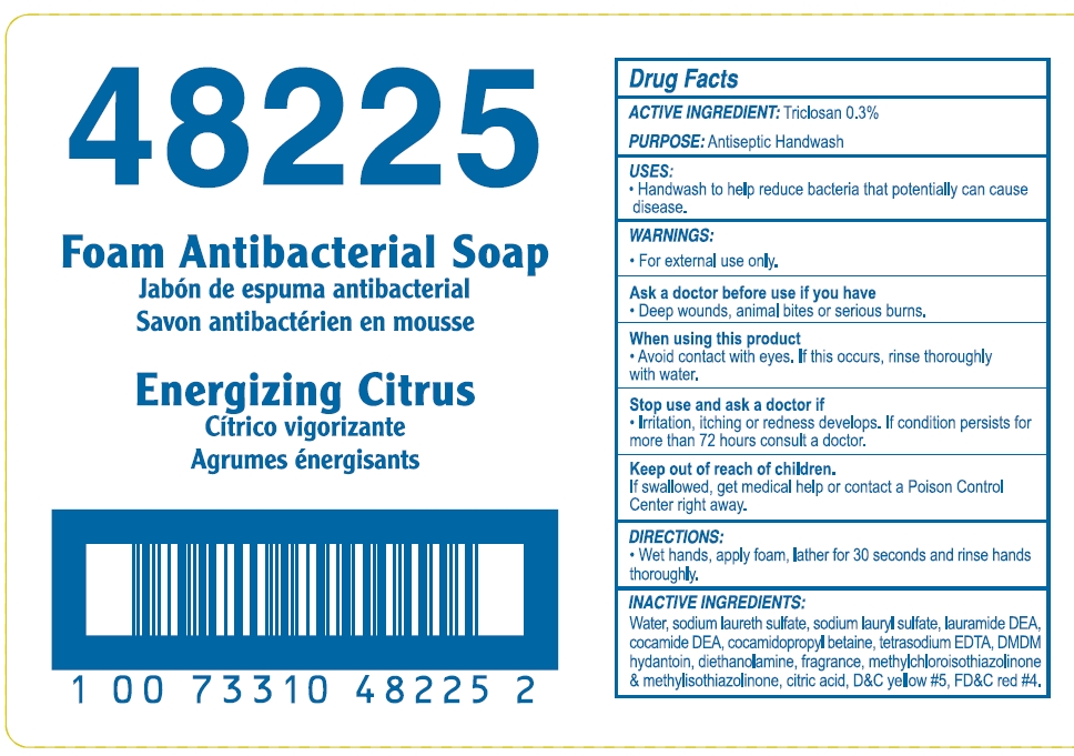 Foam Antibacterial Soap Energizing Citrus