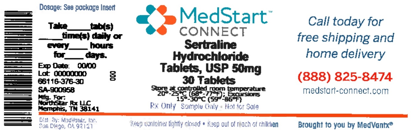 Sertraline Hydrochoride 50mg Tablet #30