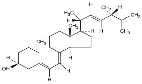 Vitamin D Structural Formula