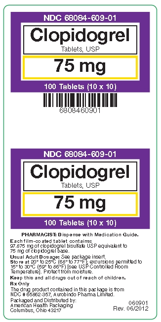 Clopidogrel 75 mg tablets, USP