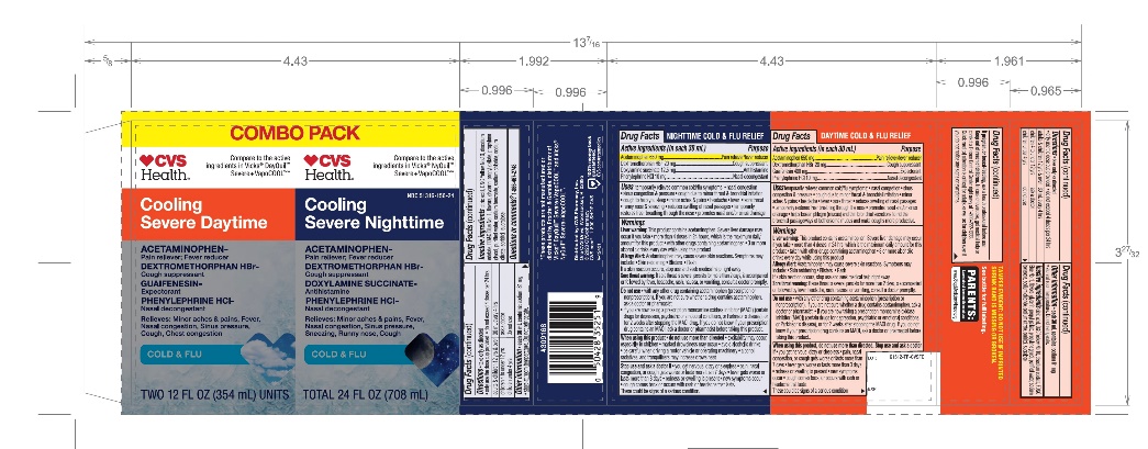CVS Daytime and NightTime Cold And Flu relief 708 mL