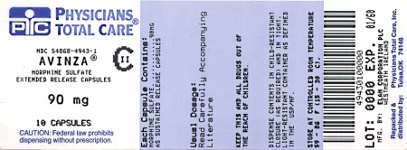 image of 90 mg package label