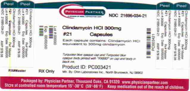 Clindamycin HCl 300mg