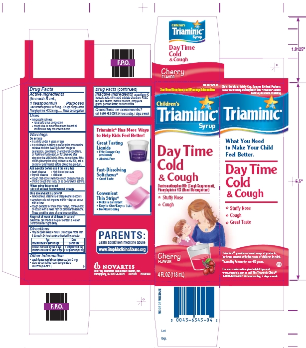 Children's Triaminic Day Time Cold & Cough