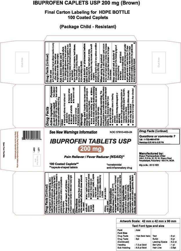 Ibuprofen Tablets USP 200 mg Carton