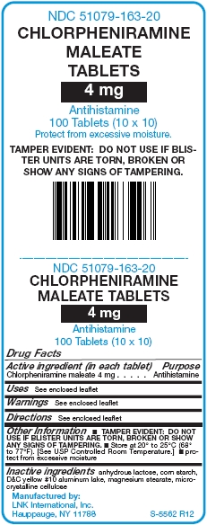 Chlorpheniramine Maleate Tablets 4 mg Carton