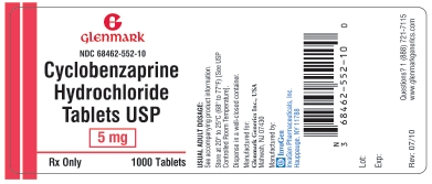 Cyclobenzaprine HCl Label - 10 mg