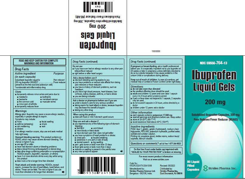 Ibuprofen minis carton label