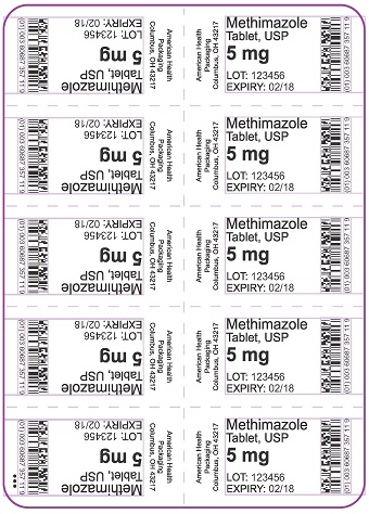 5 mg Methimazole Tablet Blister 
