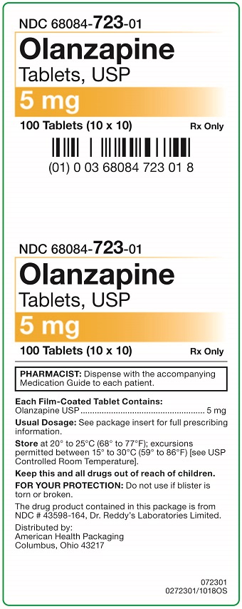 5 mg Olanzapine Tablets Carton