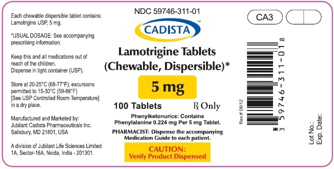 container label 5 mg