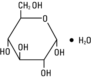 structural formula dextrose, usp