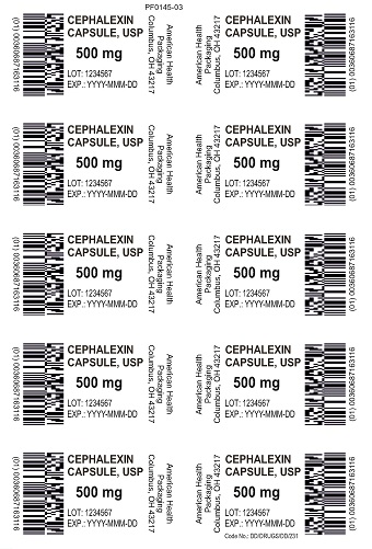 500 mg Cephalexin Capsule Blister