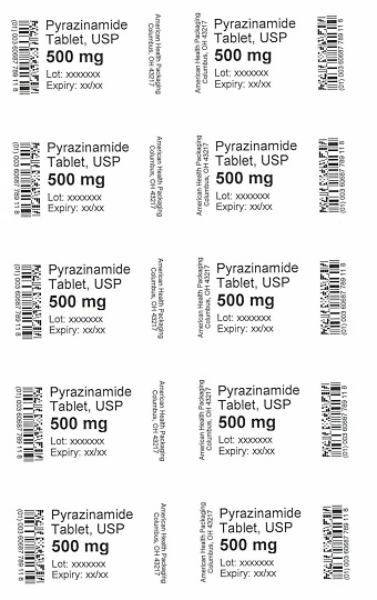 500 mg Pyrazinamide Tablet Blister