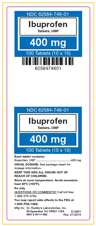Ibuprofen 400 mg label