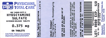 image of 0.375 mg package label