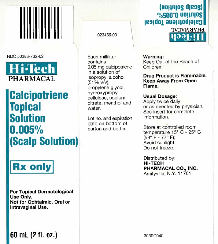 Carton Label for Calcipotriene Topical Solution 60 mL 