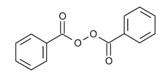 Structural Formula of Benzoyl Peroxide