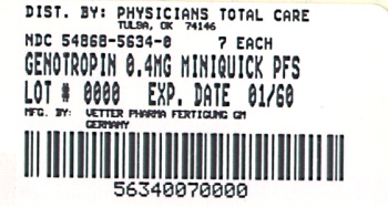 image of 0.4 mg MiniQuick package label