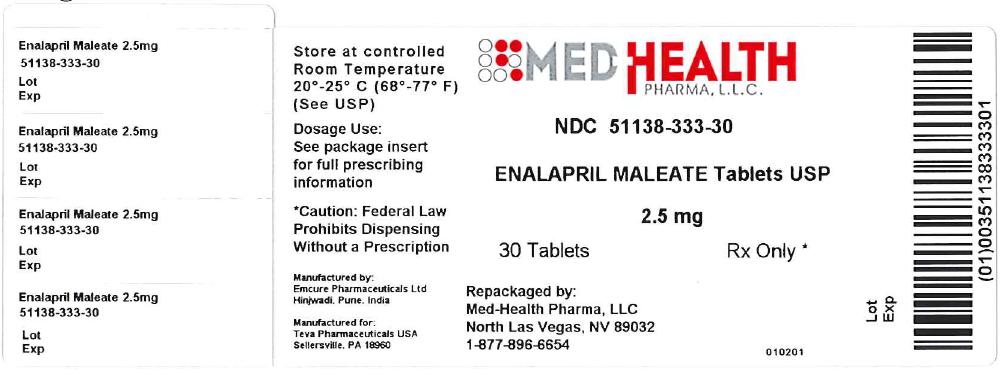 Image of 2.5 mg label