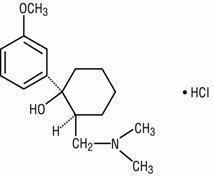 tramadol hydrochloride structural formula